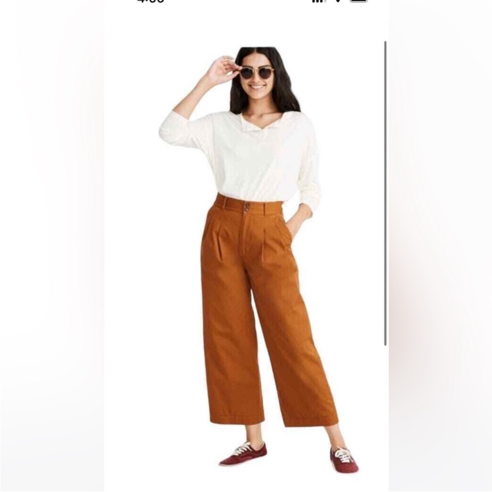 Madewell g7642 wide leg Emma pants new with tag
